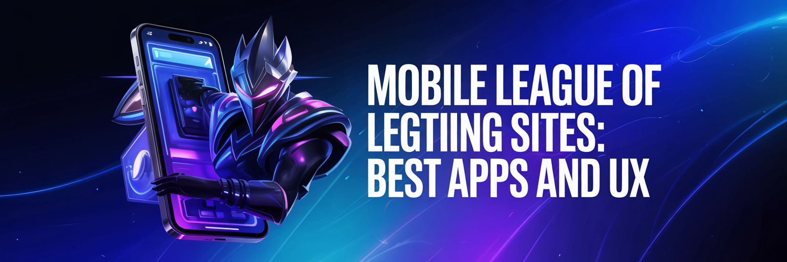 Mobile League of Legends Betting Sites: Best Apps and UX